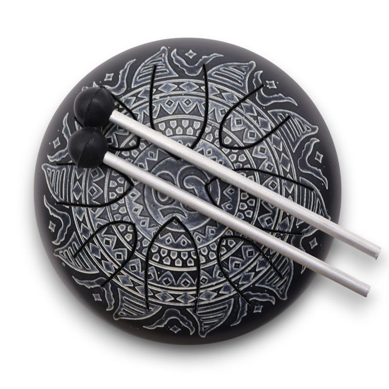 Hapi Drum Om Mandala Engraved - 16cm Hapi Drum Om Mandala Engraved - 16cm