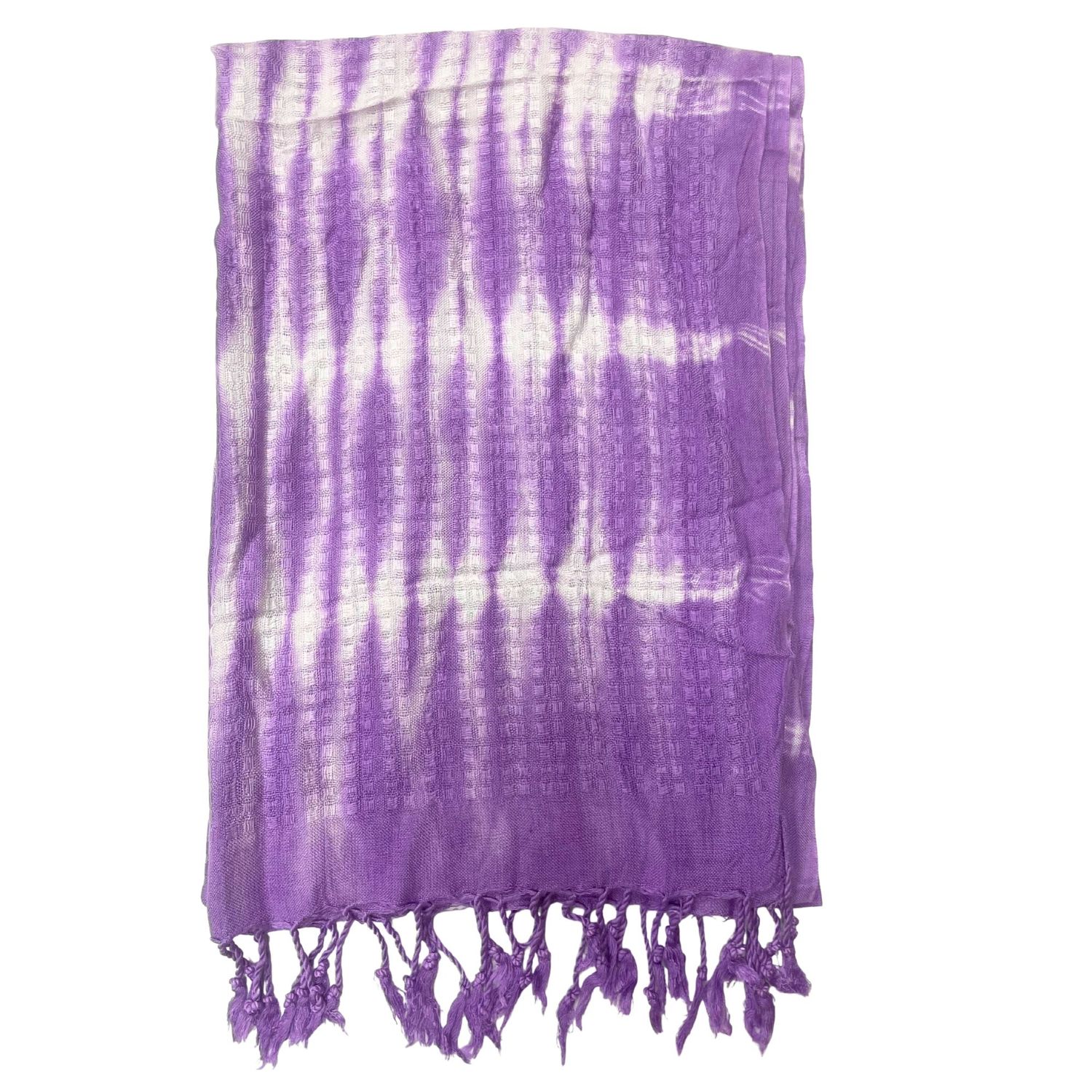 Boho Java Art Stole/Scarf - Lavender Stripes & Motiff - 62x200cm Boho Java Art Stole/Scarf - Lavender Stripes & Motiff - 62x200cm
