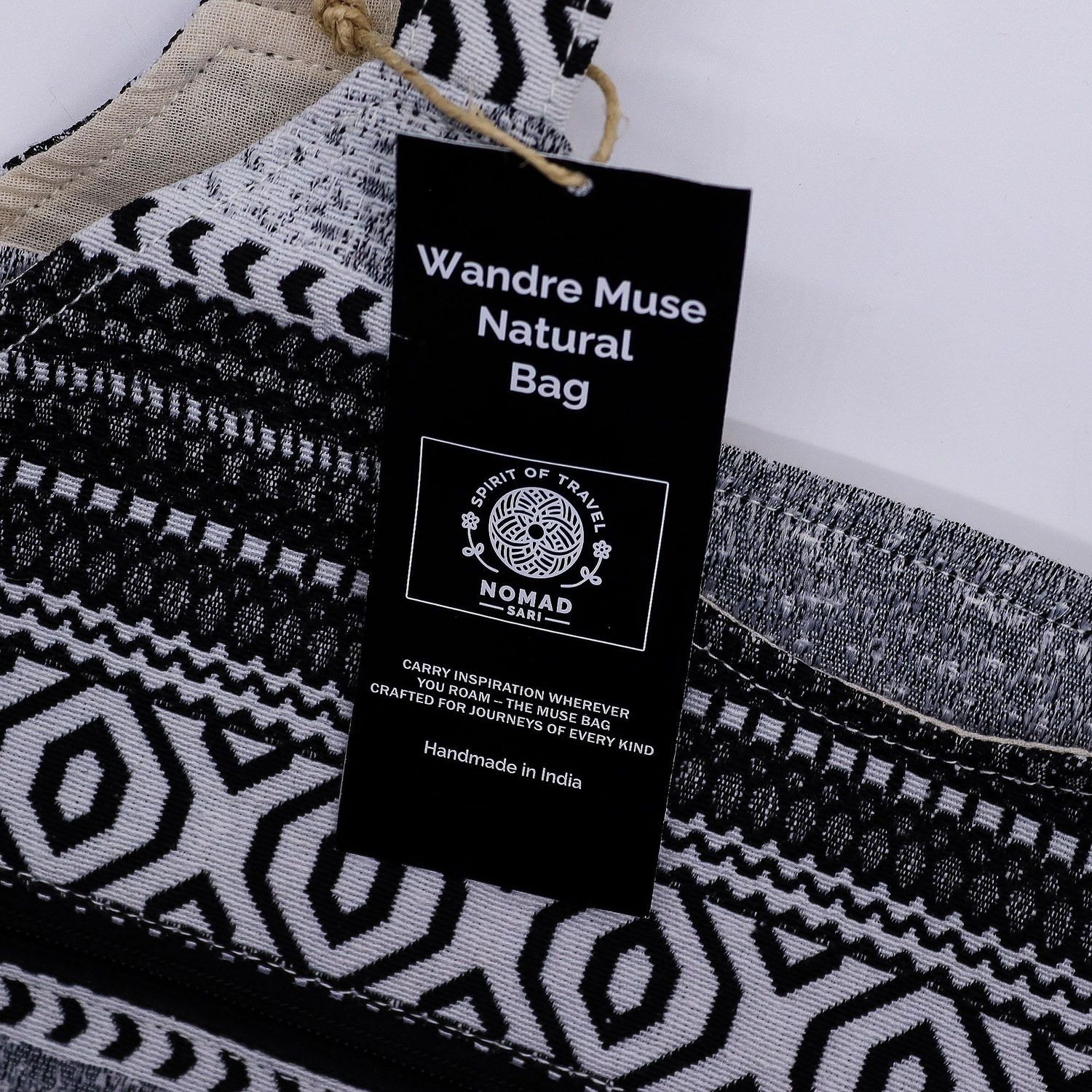 Jacquard Natural Bags - Urban Caravan - Wander Muse Bag Jacquard Natural Bags - Urban Caravan - Wander Muse Bag