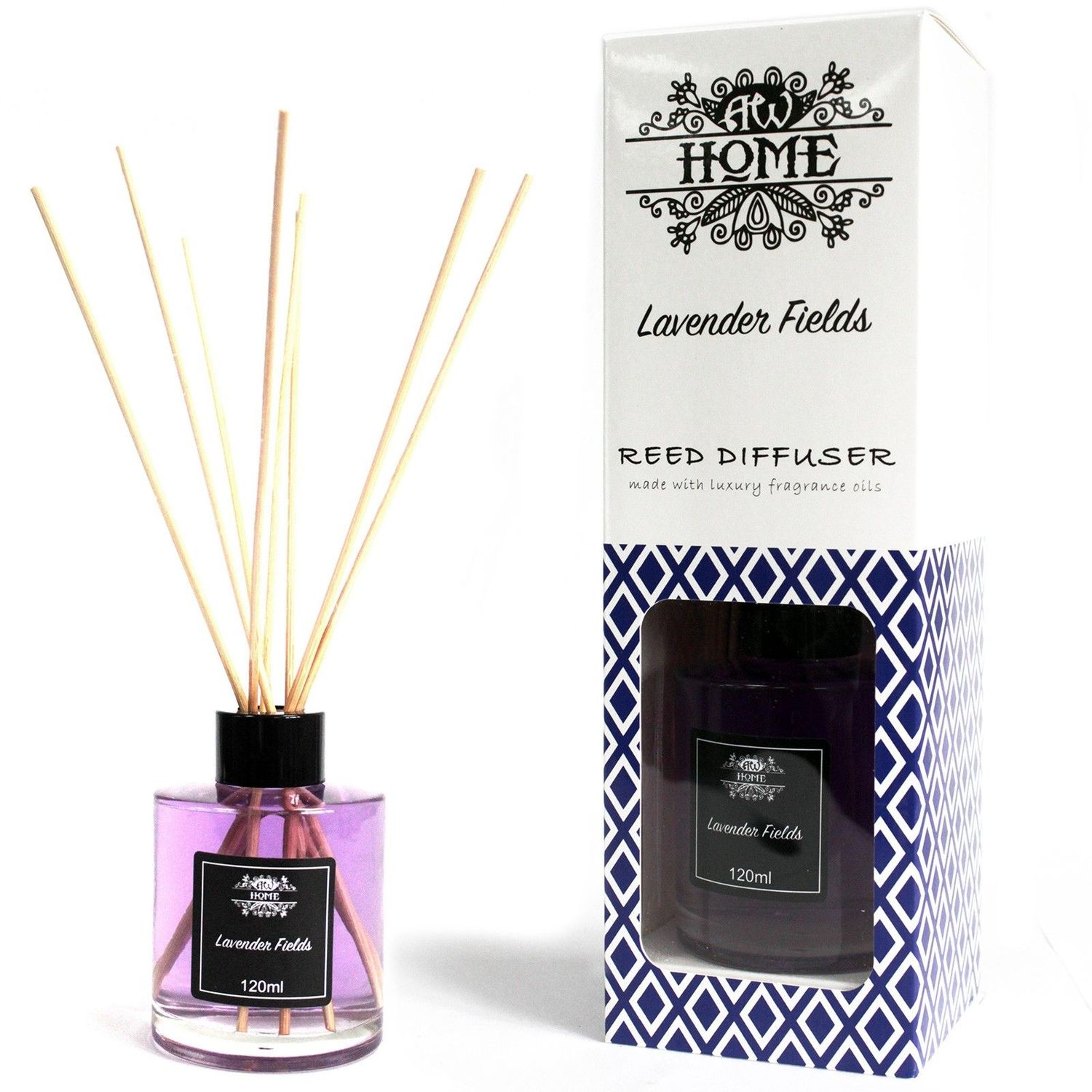 120ml Reed Diffuser - Lavender Fields 120ml Reed Diffuser - Lavender Fields