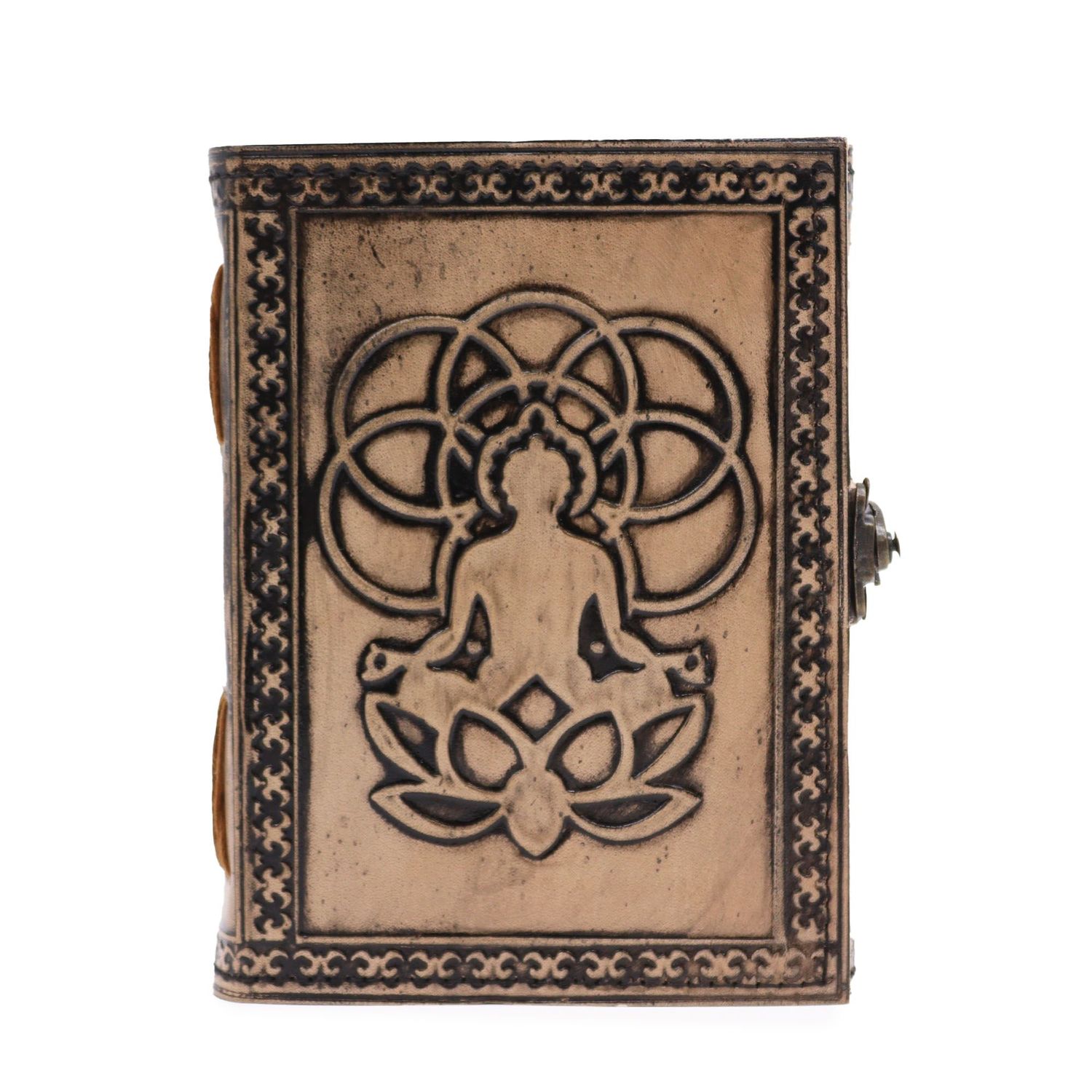 Buddha - Esoteric Notebook - Antique Grey - 200 pages Stich Edge- 17.5x12.5x3cm Buddha - Esoteric Notebook - Antique Grey - 200 pages Stich Edge- 17.5x12.5x3cm