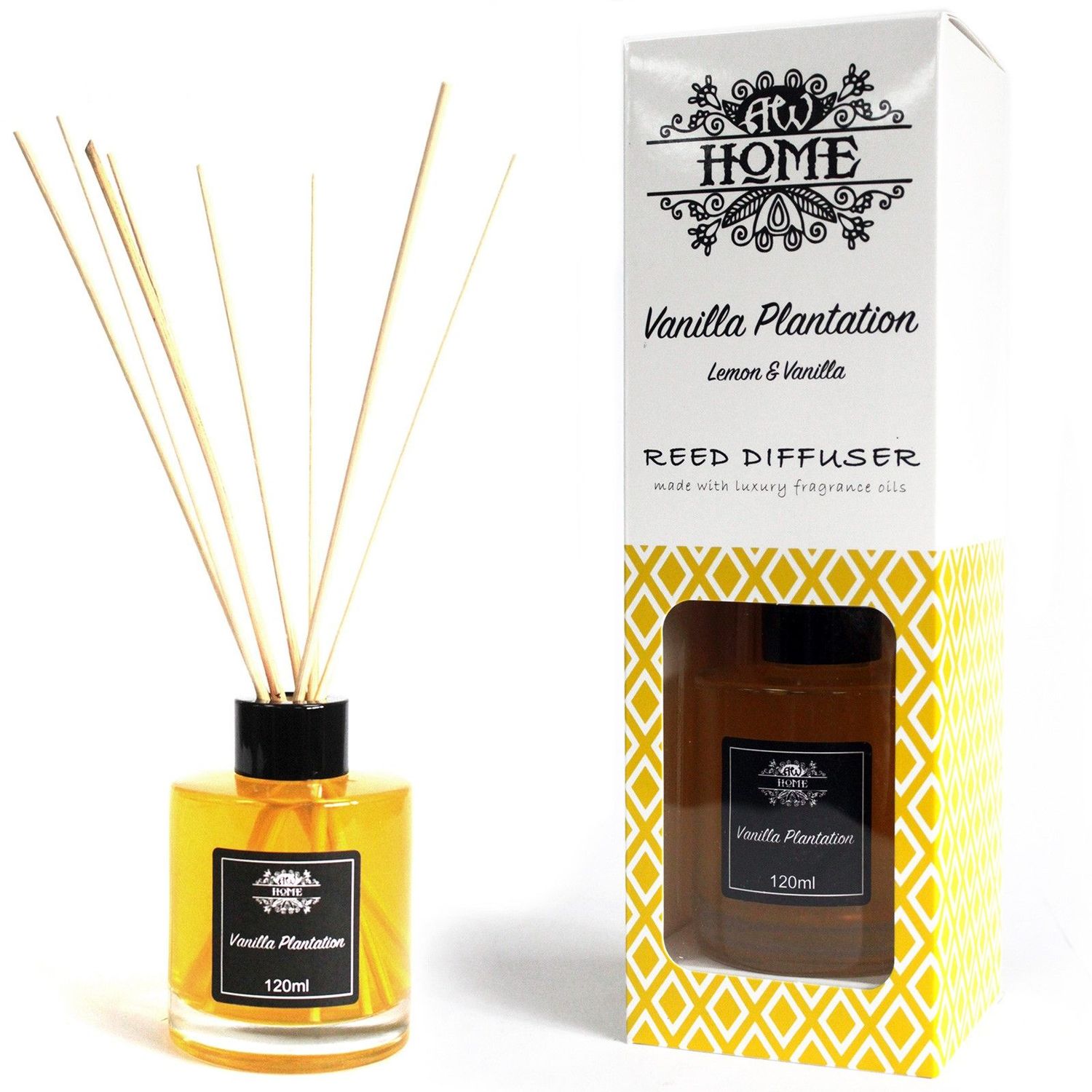 120ml Reed Diffuser - Vanilla Plantation 120ml Reed Diffuser - Vanilla Plantation