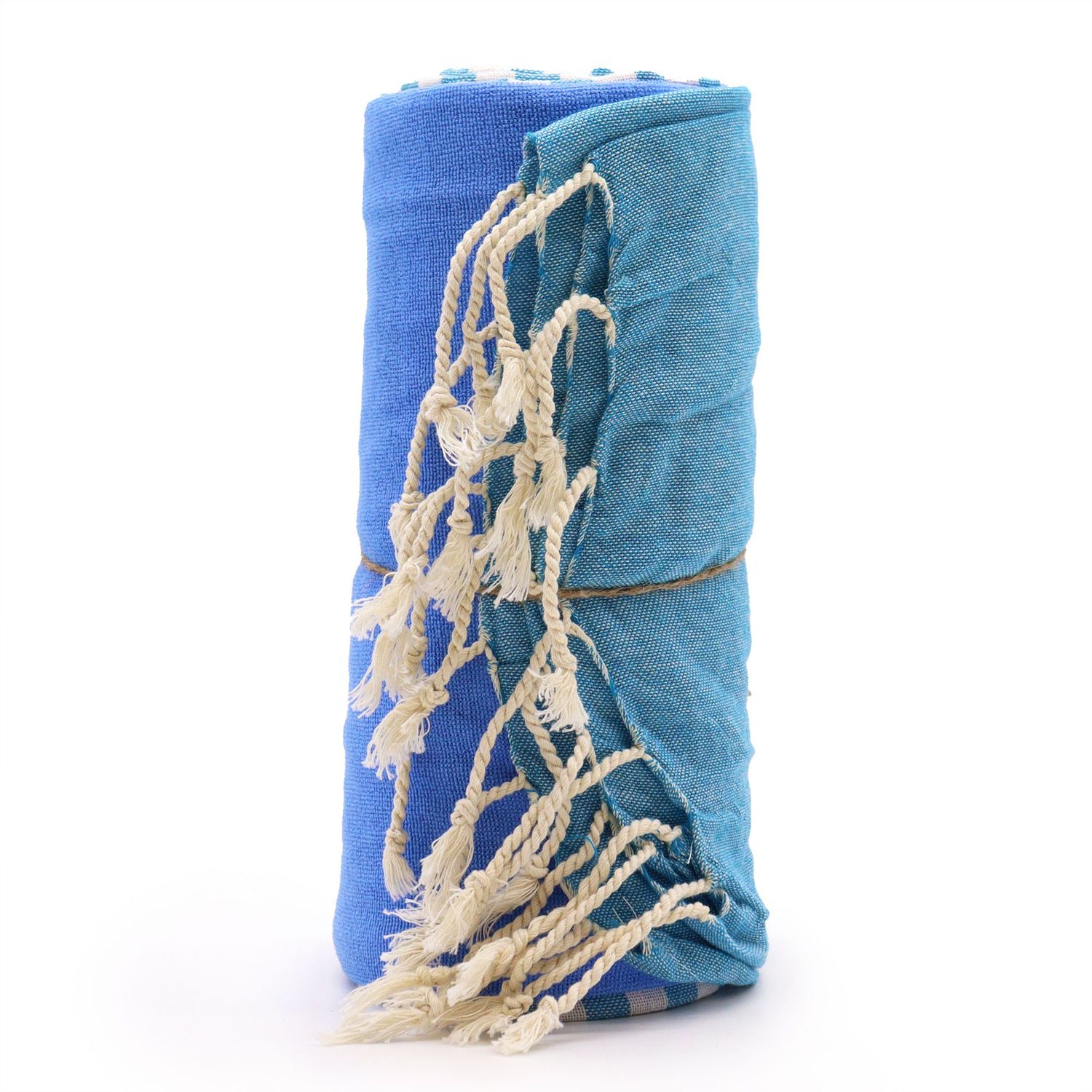 Cotton Pario Towel - 100x180 cm - Sky Blue Cotton Pario Towel - 100x180 cm - Sky Blue