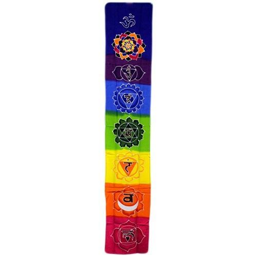 Chakra Drop Banner - Rainbow 183x35cm Chakra Drop Banner - Rainbow 183x35cm