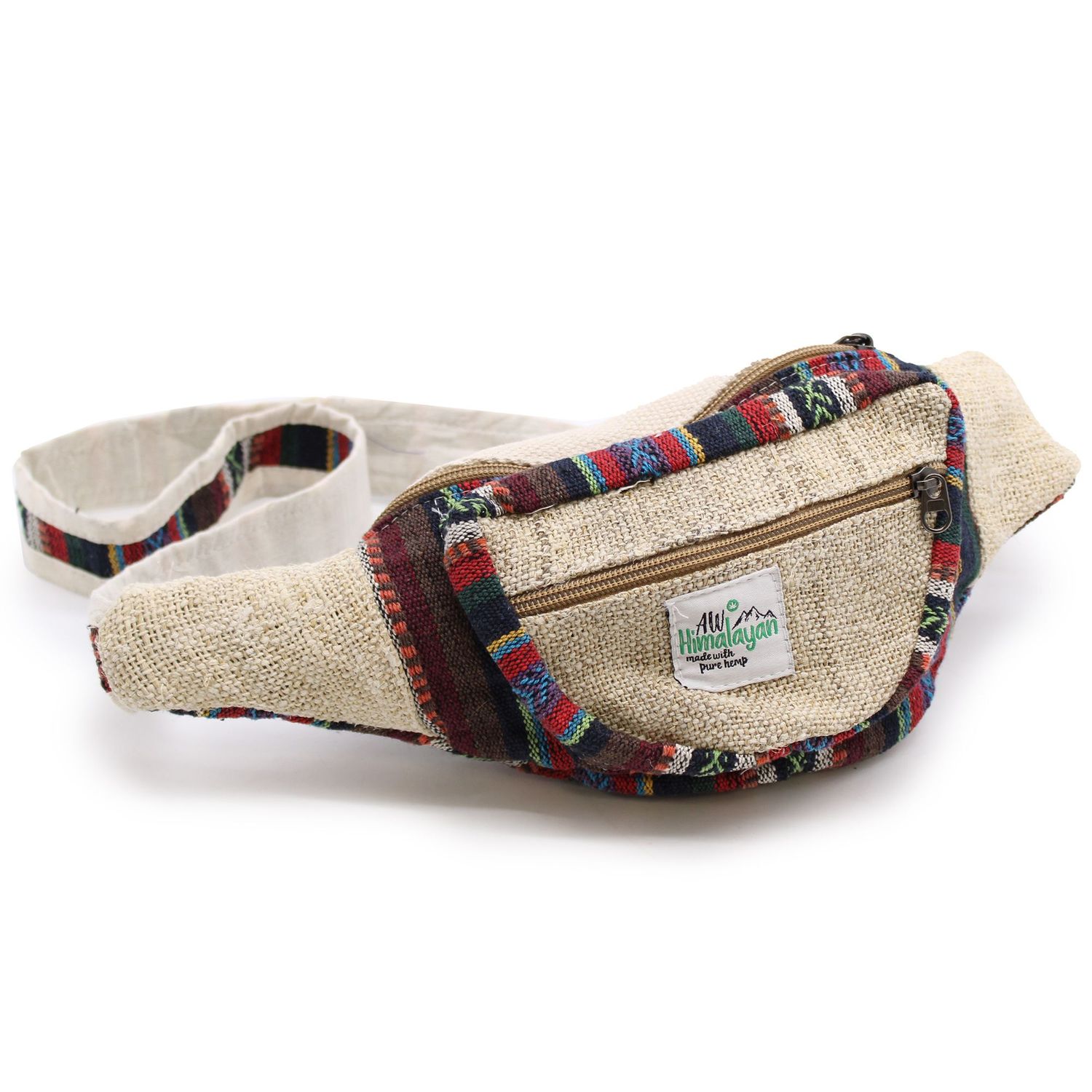 Bum Bag - Hemp & Cotton (asst)