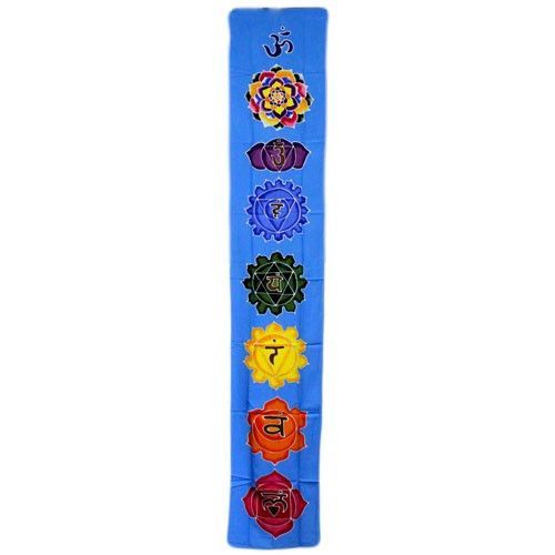 Chakra Drop Banner - Sky Blue 183x35cm Chakra Drop Banner - Sky Blue 183x35cm