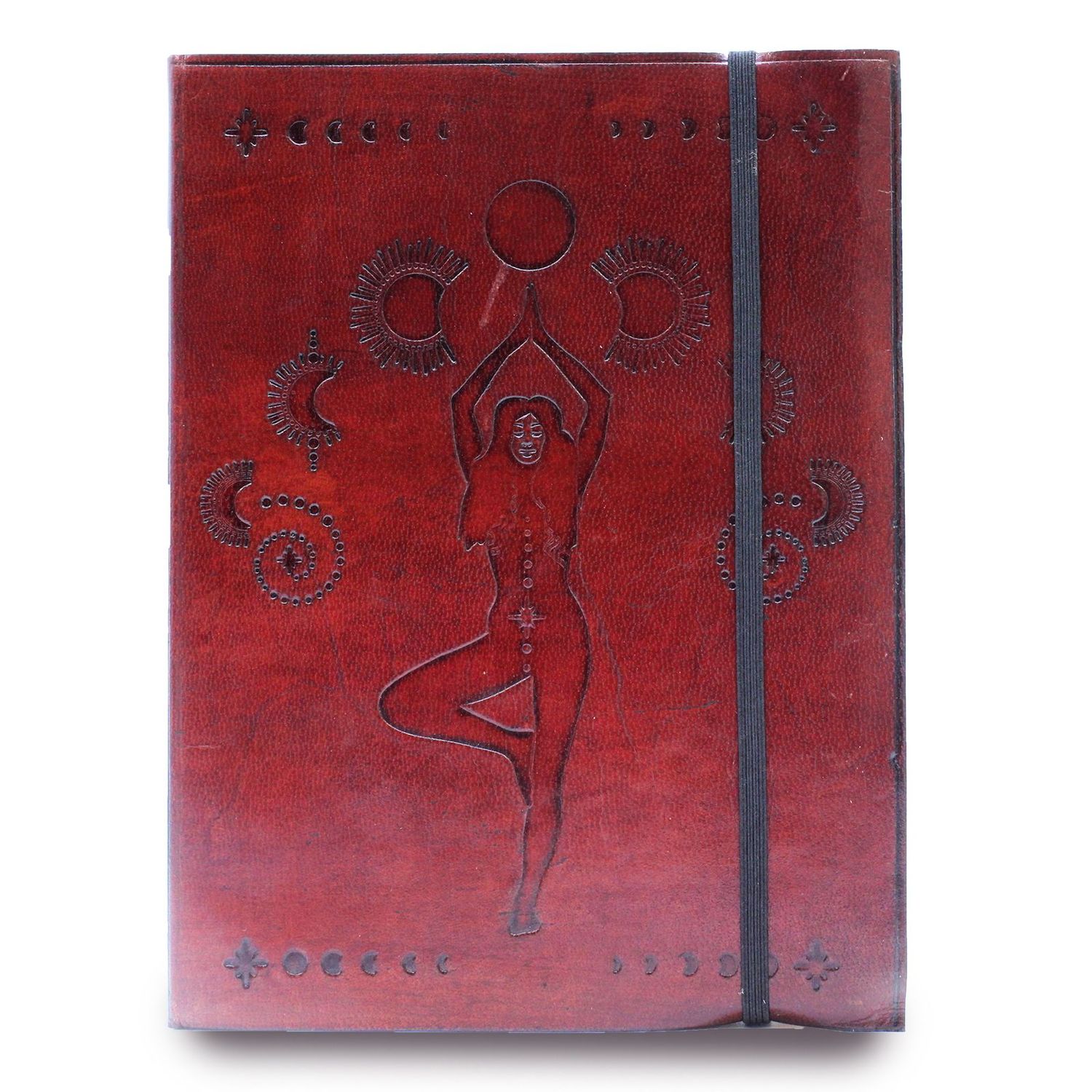 Medium Notebook with strap - Cosmic Goddess Medium Notebook with strap - Cosmic Goddess
