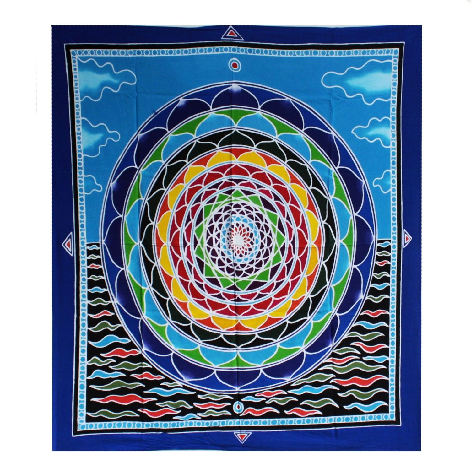 Mandala in the Clouds 106cm x 93cm Mandala in the Clouds 106cm x 93cm