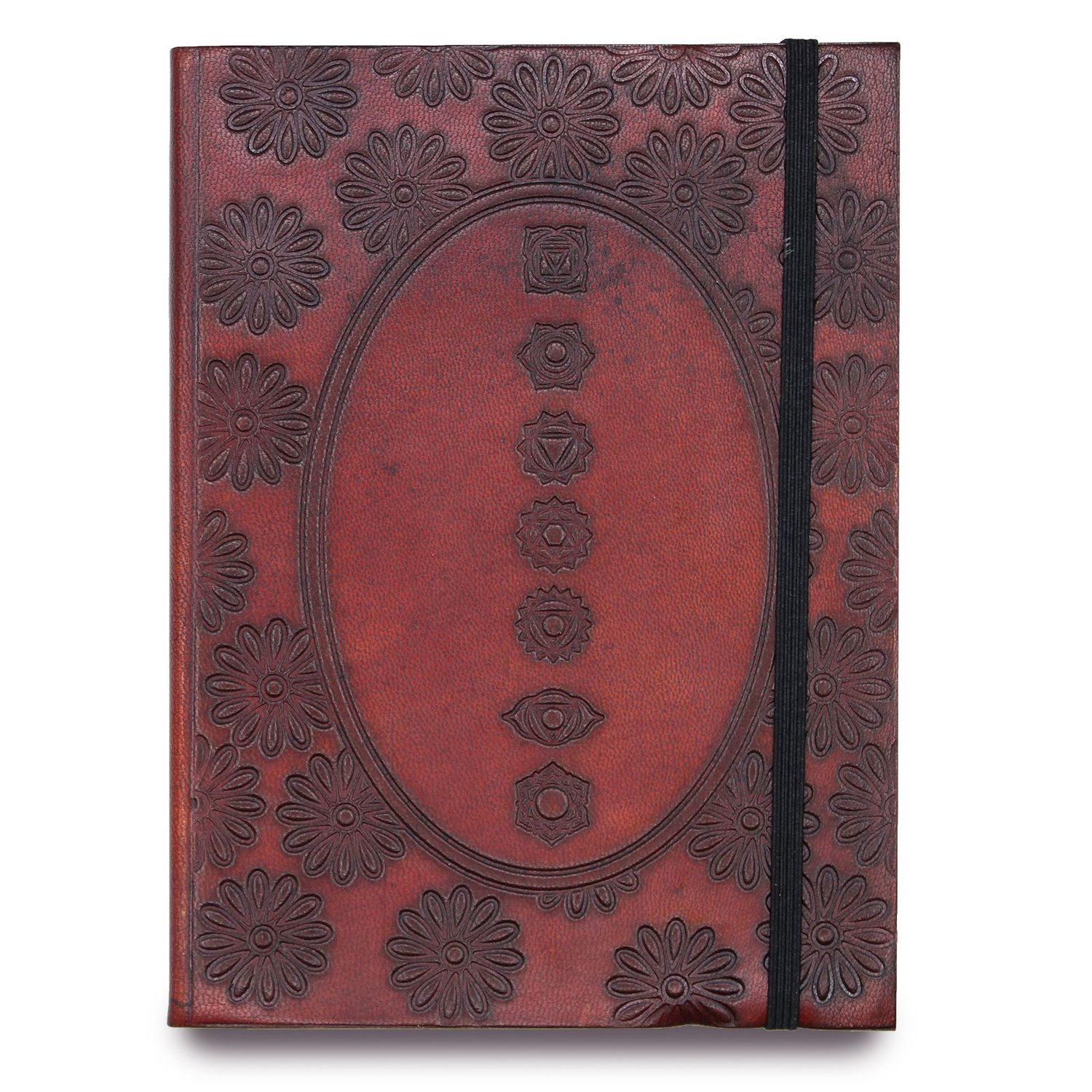 Small Notebook with strap - Chakra Mandala Small Notebook with strap - Chakra Mandala
