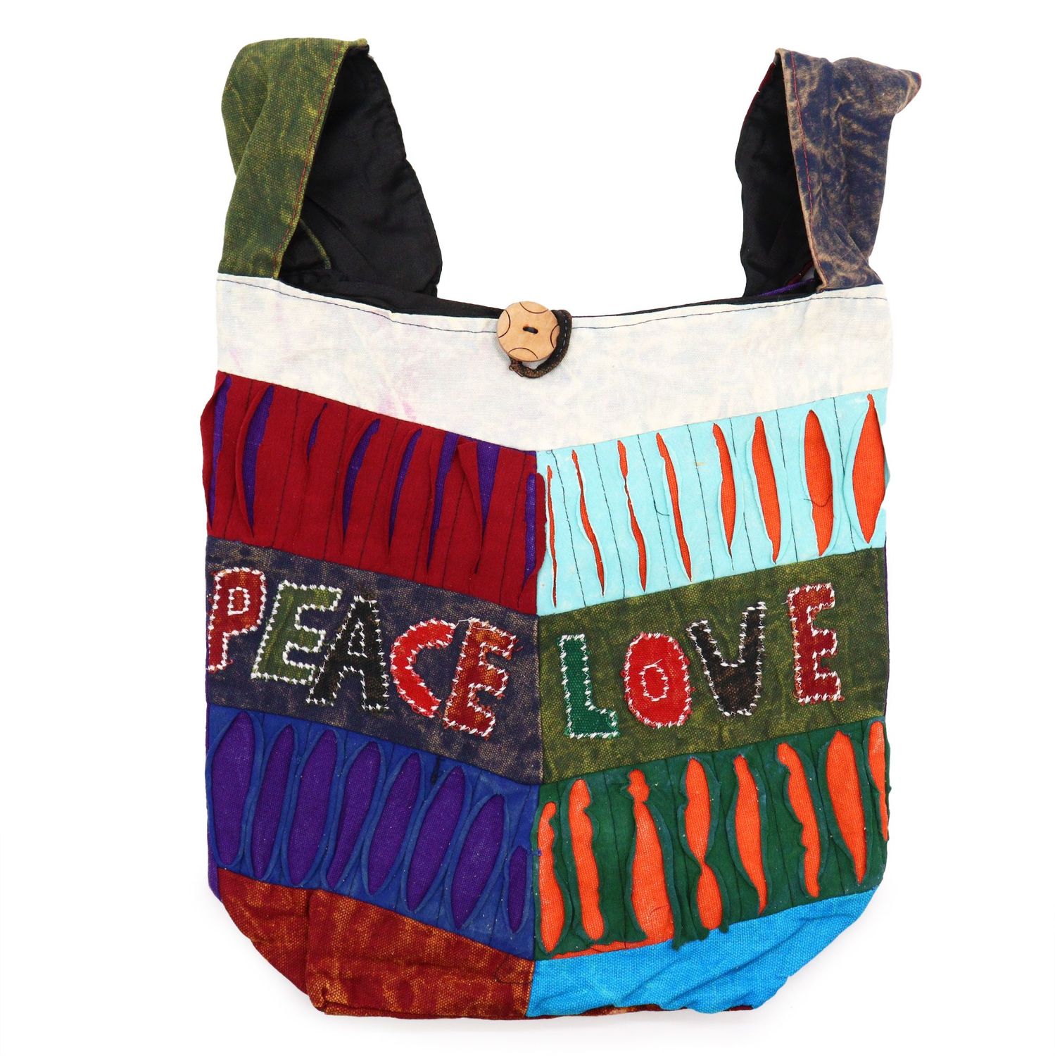Peace & Love Bags (asst des) Peace & Love Bags (asst des)