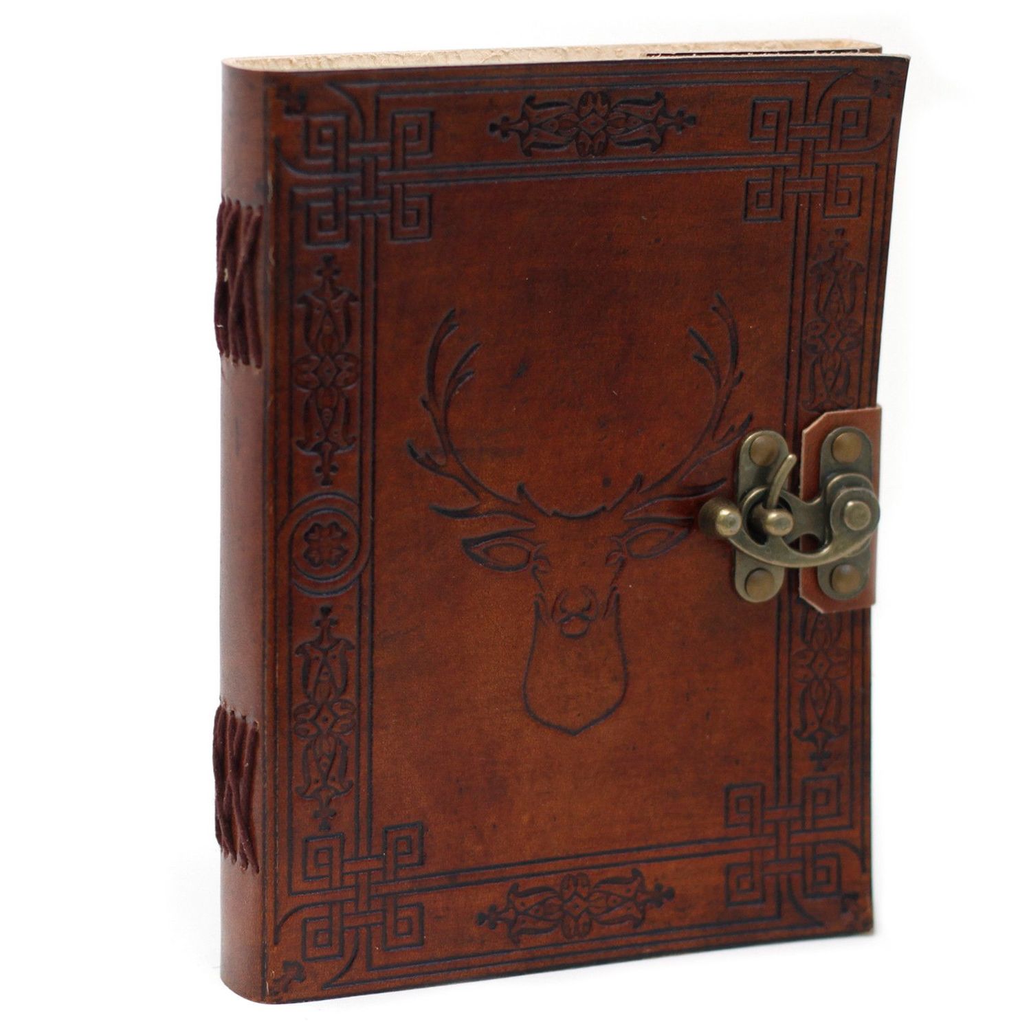 Leather Stag Notebook (6x8 Leather Stag Notebook (6x8")
