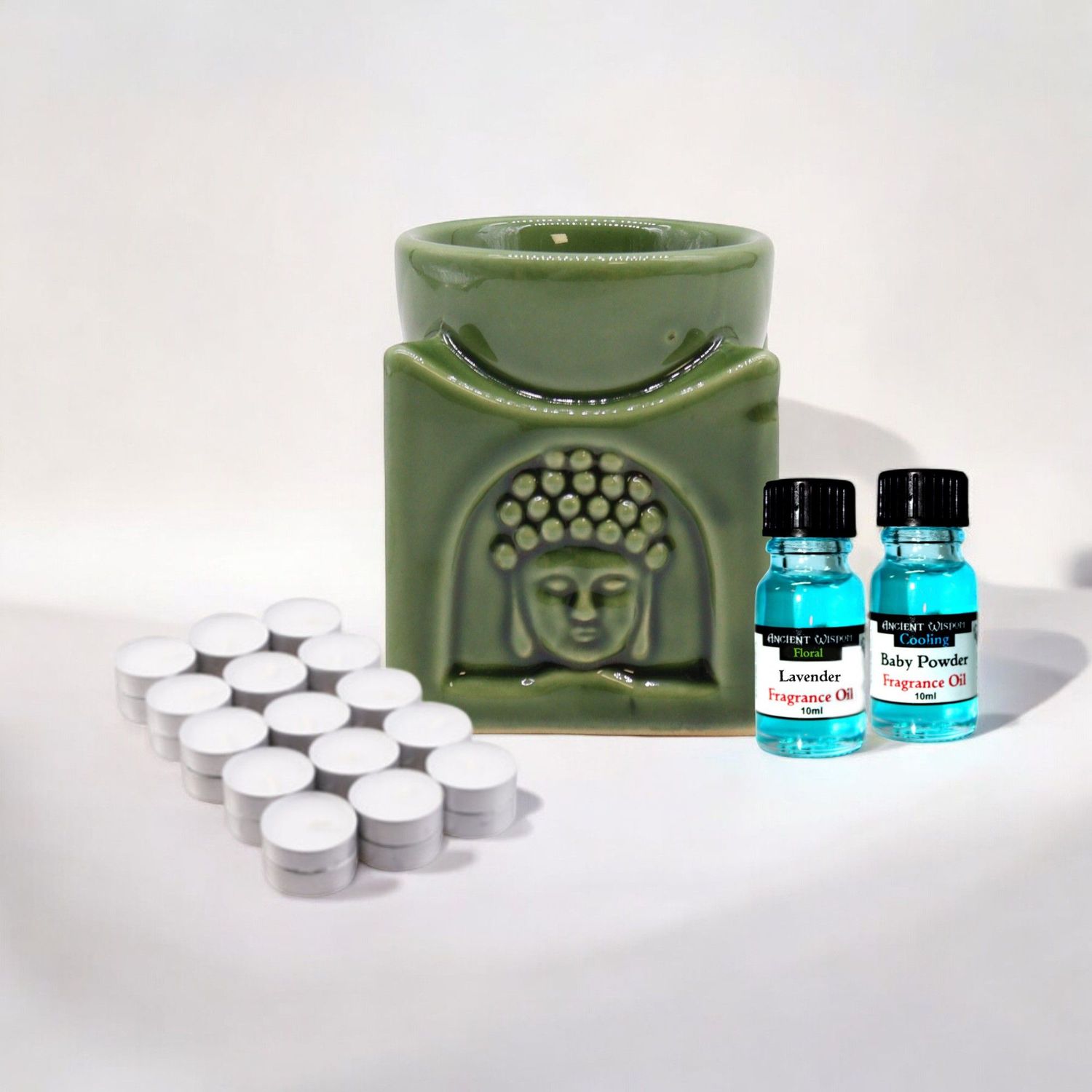 Oil Burner, Fragrance Oils & Tealights Kit Oil Burner, Fragrance Oils & Tealights Kit