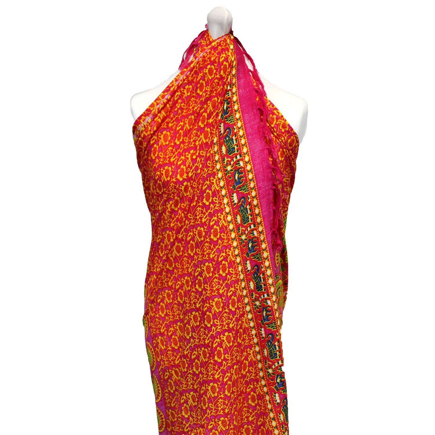Ruby Lime Mandala Sarongs Ruby Lime Mandala Sarongs