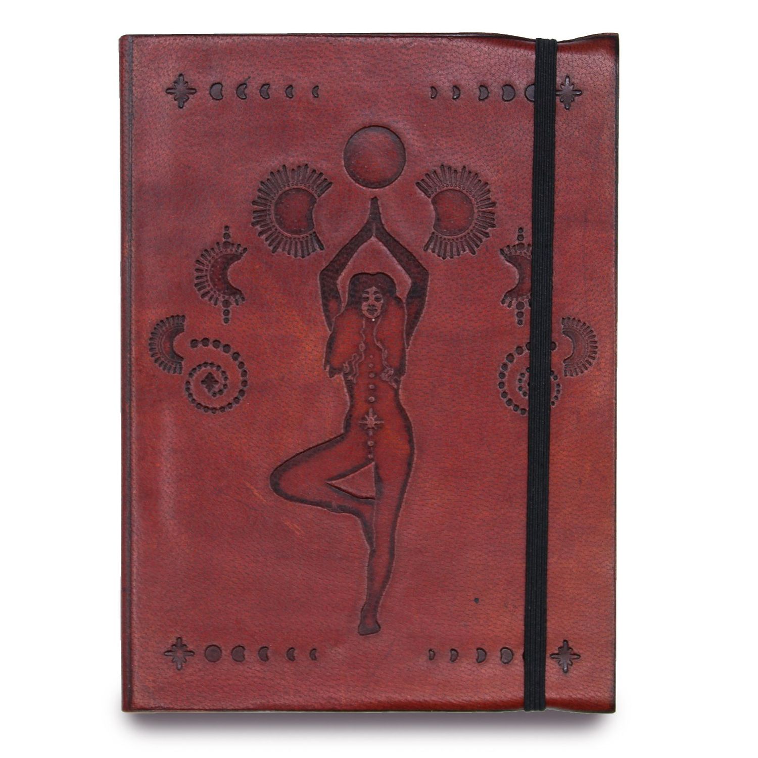 Small Notebook with strap - Cosmic Goddess Small Notebook with strap - Cosmic Goddess
