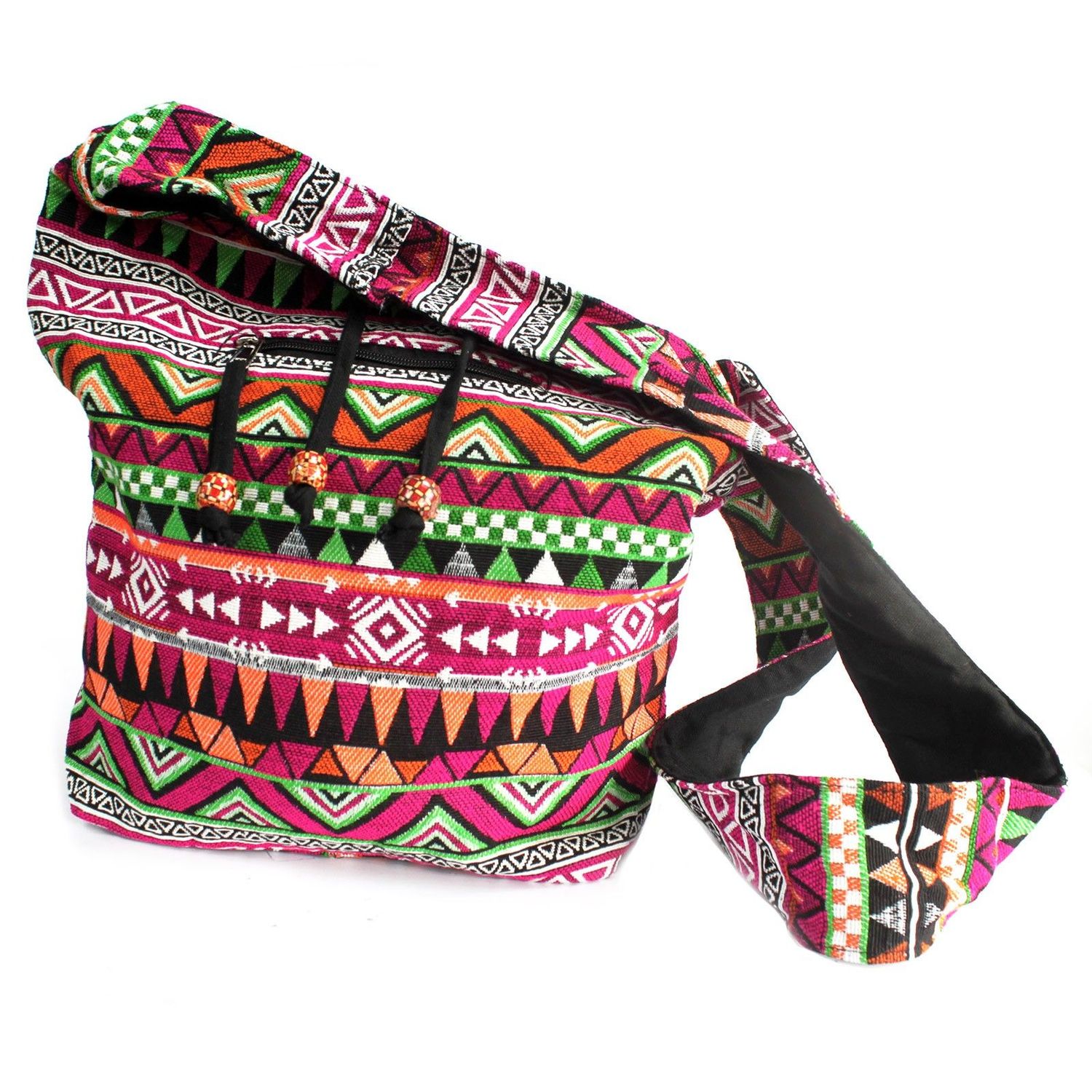Jacquard Bag - Pink Student Back Jacquard Bag - Pink Student Back