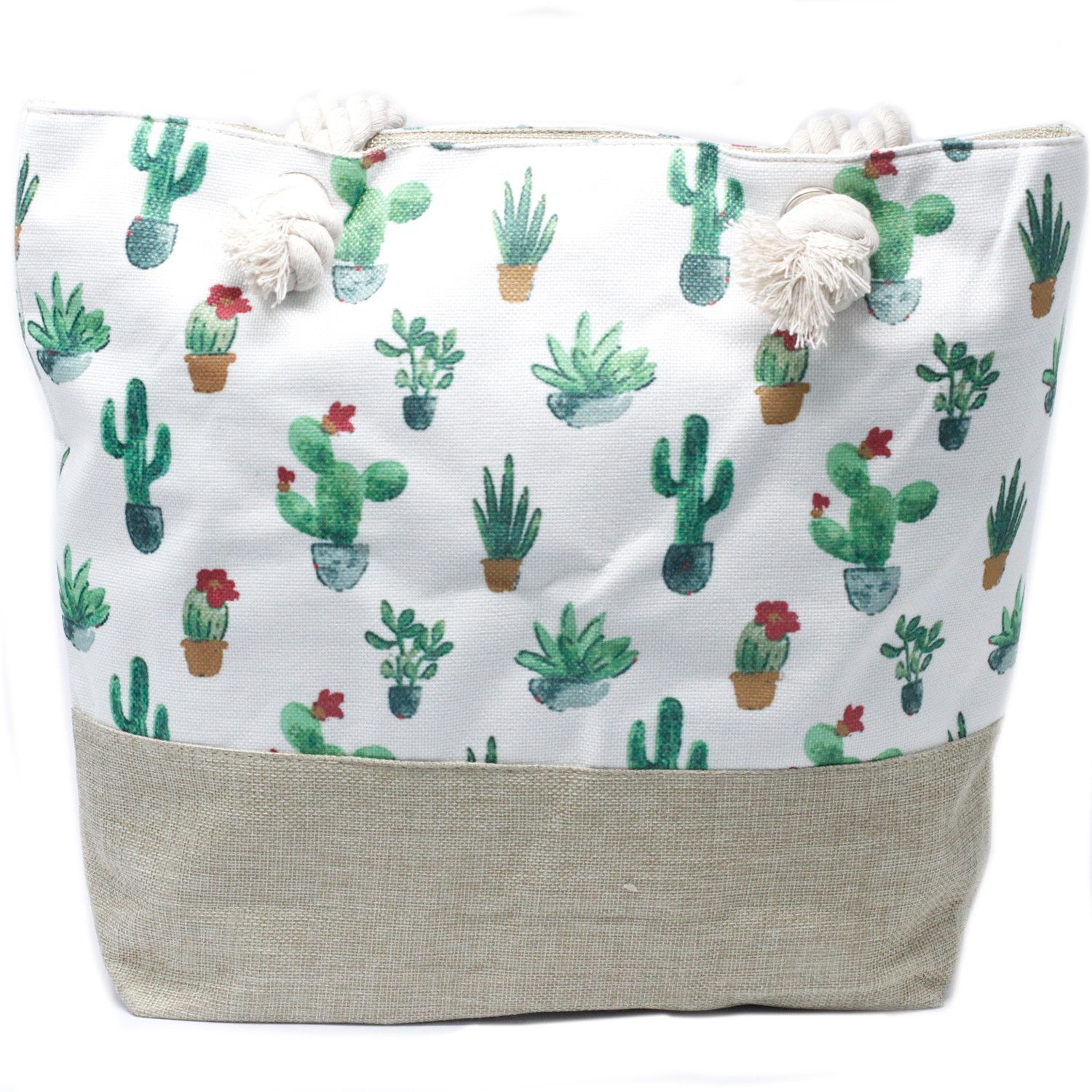 Rope Handle Bag - Mini Cactus Rope Handle Bag - Mini Cactus