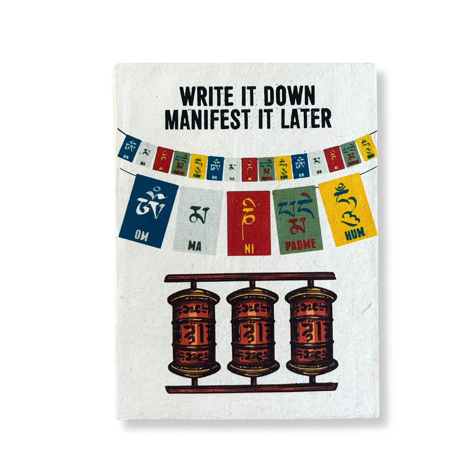 Lrg Lokta Inspiration Notebook (21x15cm) - 45 leafs - Write it Down - inc bookmark Lrg Lokta Inspiration Notebook (21x15cm) - 45 leafs - Write it Down - inc bookmark