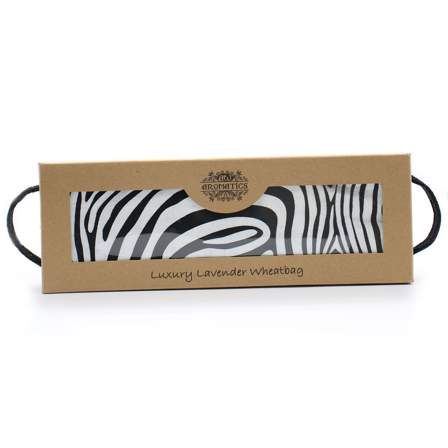 Luxury Lavender Wheat Bag in Gift Box - Zebra Luxury Lavender Wheat Bag in Gift Box - Zebra