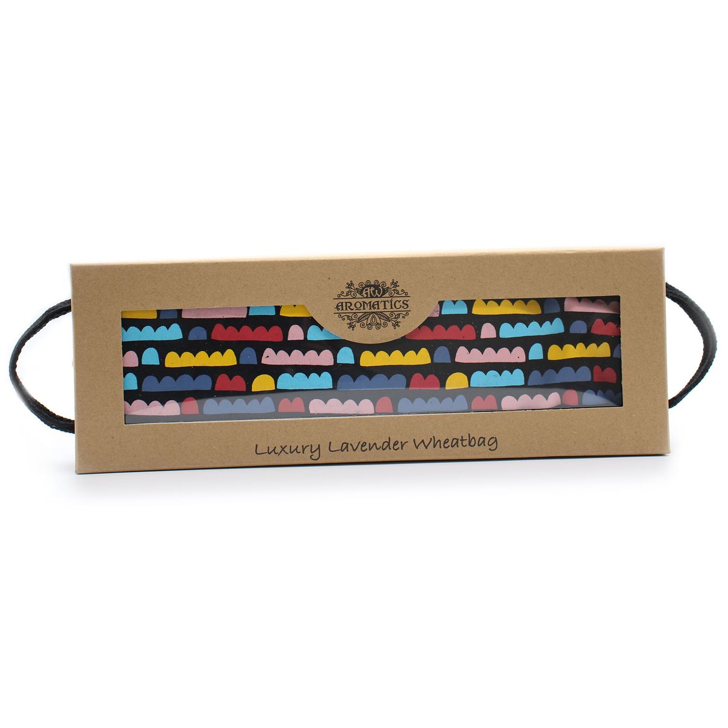 Luxury Lavender Wheat Bag in Gift Box - Rainbow Clouds Luxury Lavender Wheat Bag in Gift Box - Rainbow Clouds