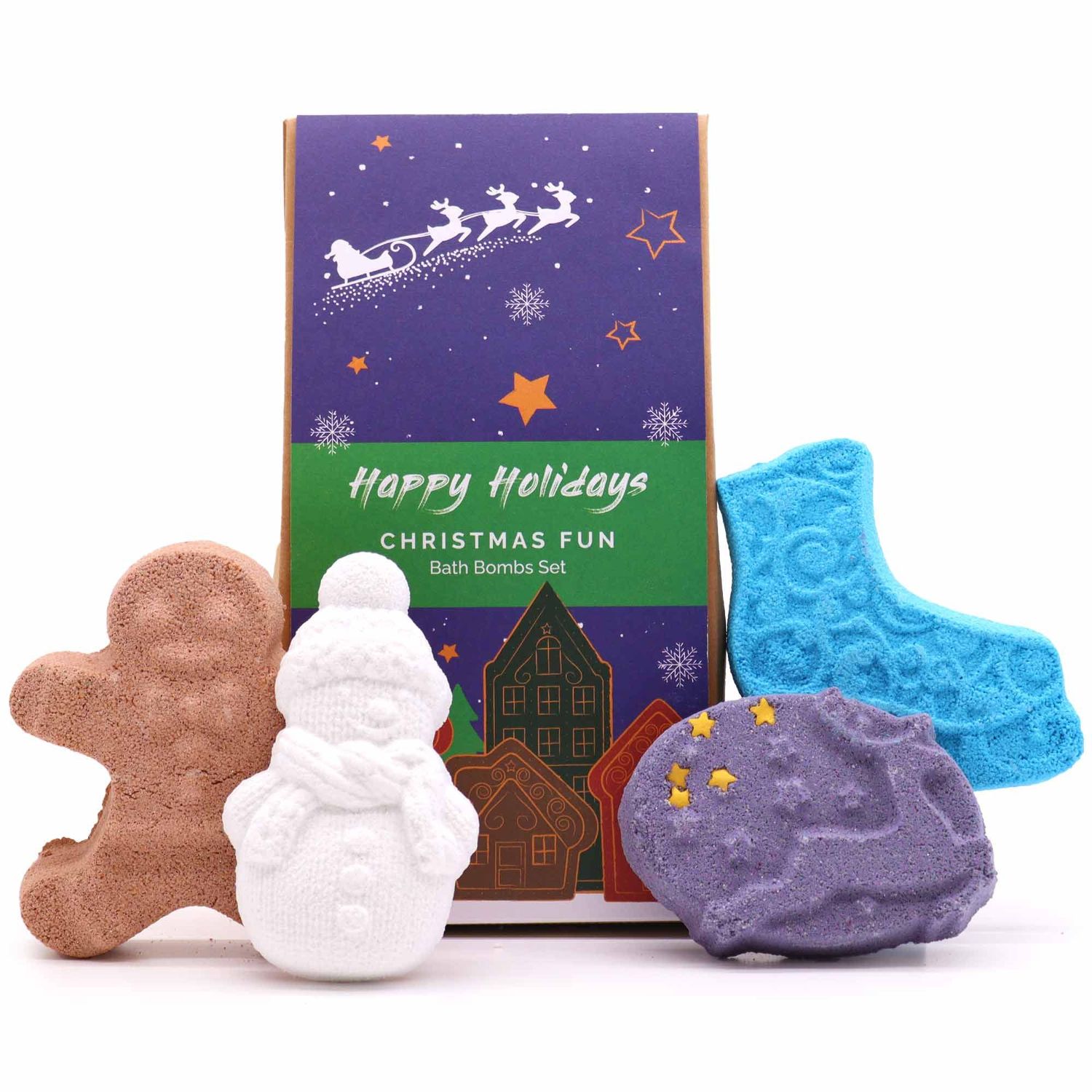 Christmas Fun Bath Bomb Gift Pack Christmas Fun Bath Bomb Gift Pack
