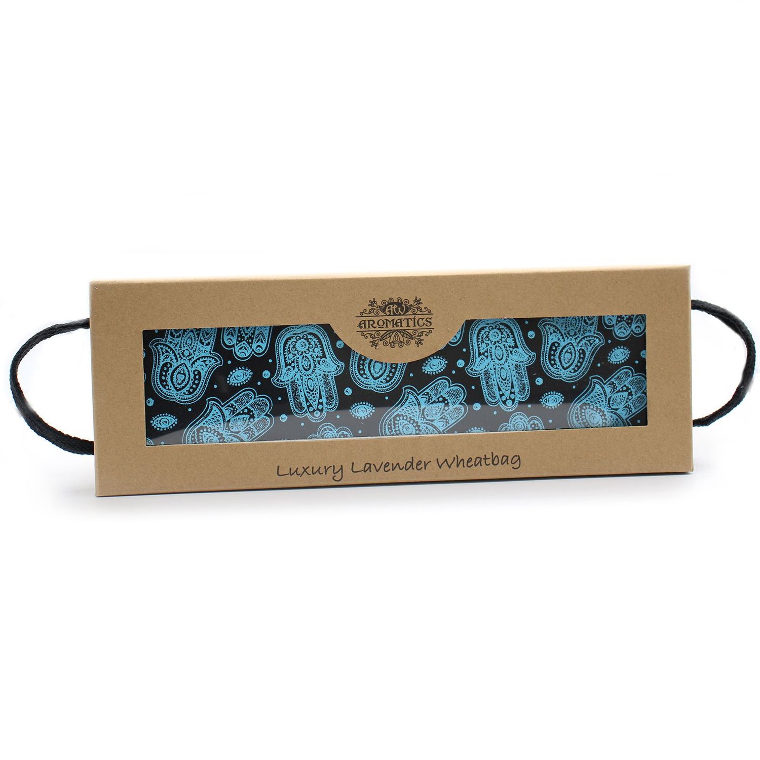 Luxury Lavender Wheat Bag in Gift Box - Hamsa Luxury Lavender Wheat Bag in Gift Box - Hamsa