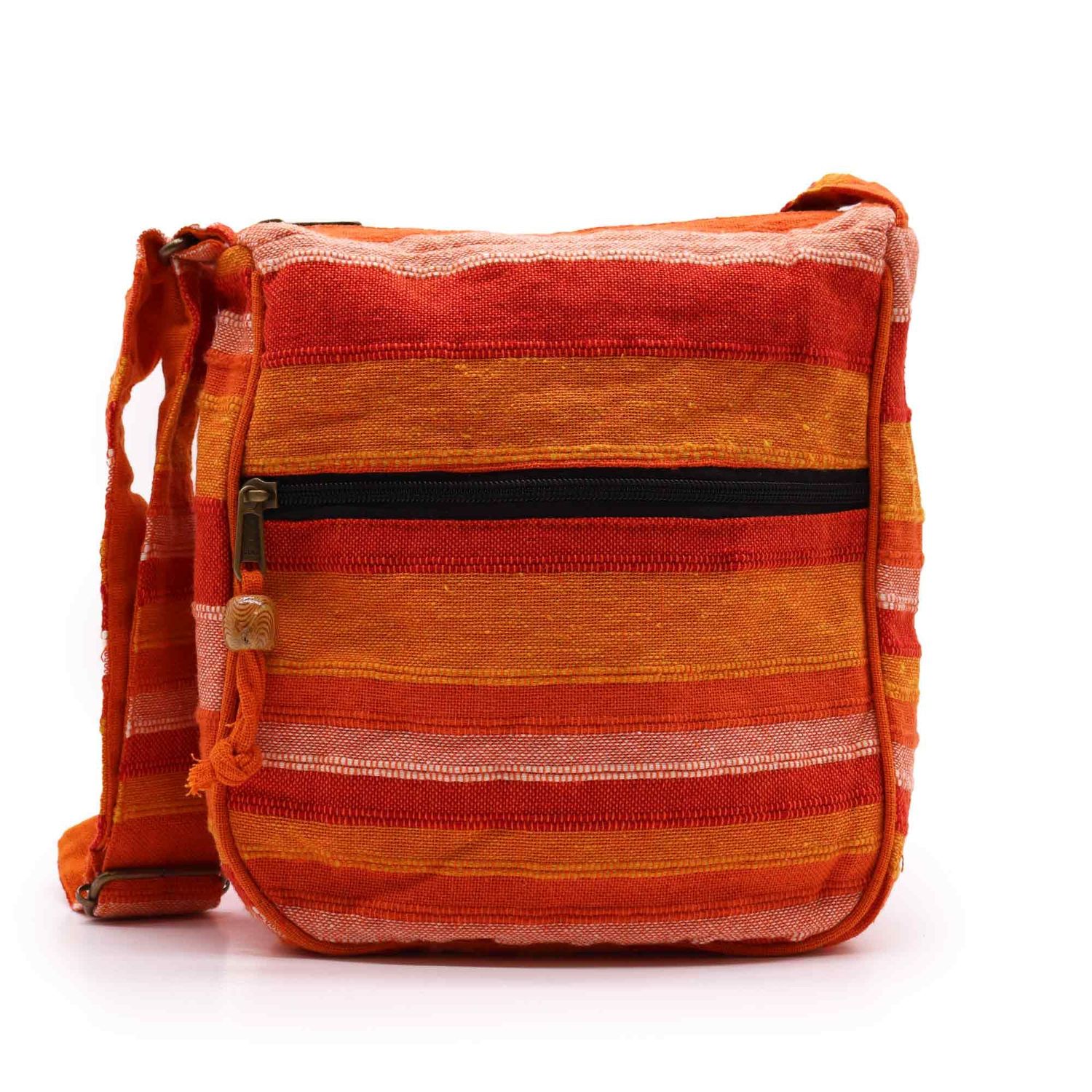 Lrg Nepal Sling Bag (Adjustable Strap) - Sunrise Orange Lrg Nepal Sling Bag (Adjustable Strap) - Sunrise Orange