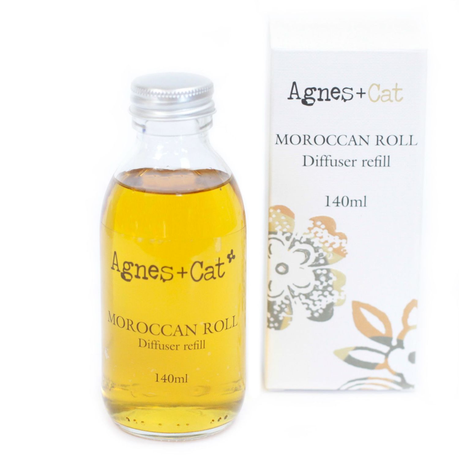 Agnes + Cat Reed Diffuser Refill - Moroccan Roll 150ml Agnes + Cat Reed Diffuser Refill - Moroccan Roll 150ml