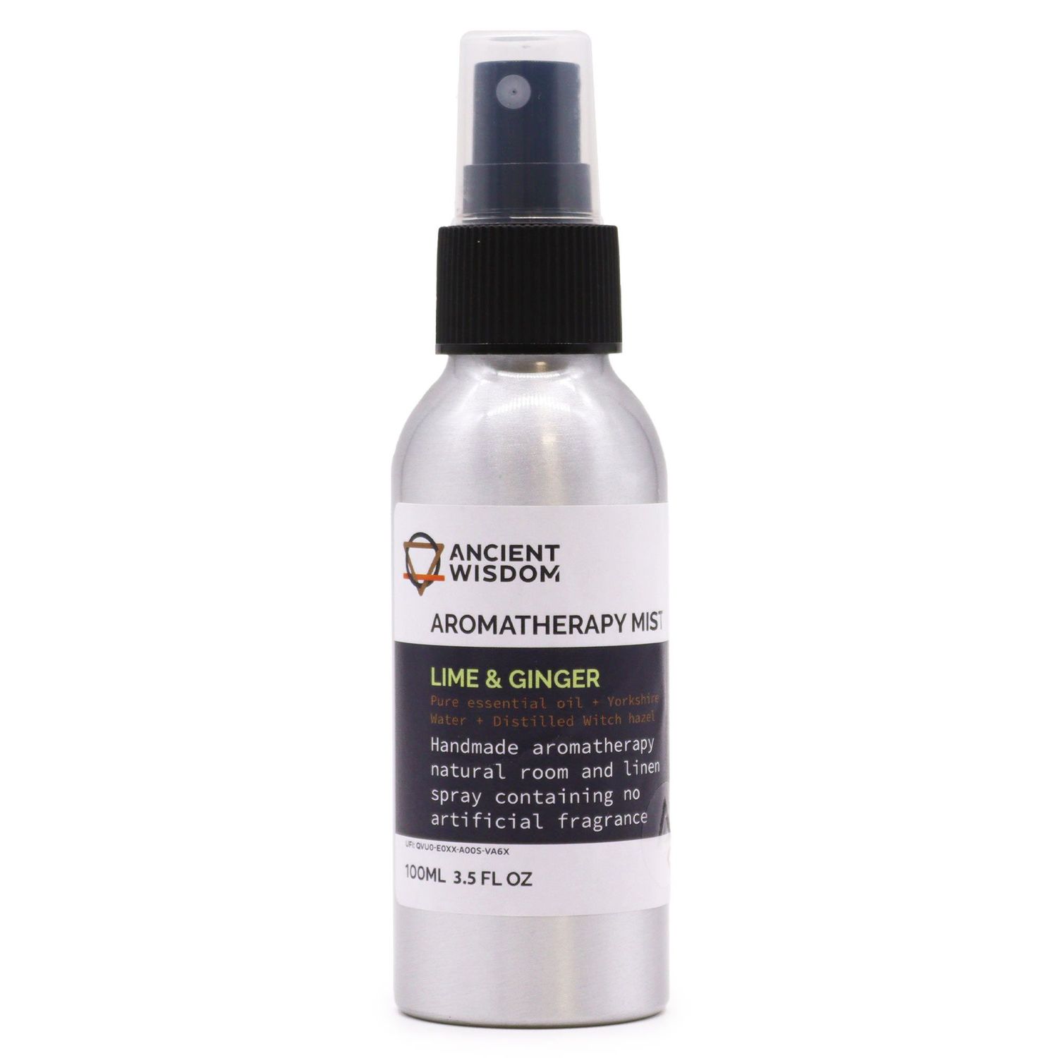 100ml Essential Oil Mist - Lime & Ginger 100ml Essential Oil Mist - Lime & Ginger