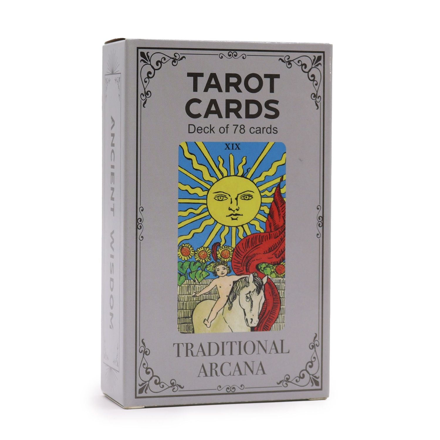 Tarot Cards with Guide Book - Traditional Arcana Tarot Cards with Guide Book - Traditional Arcana