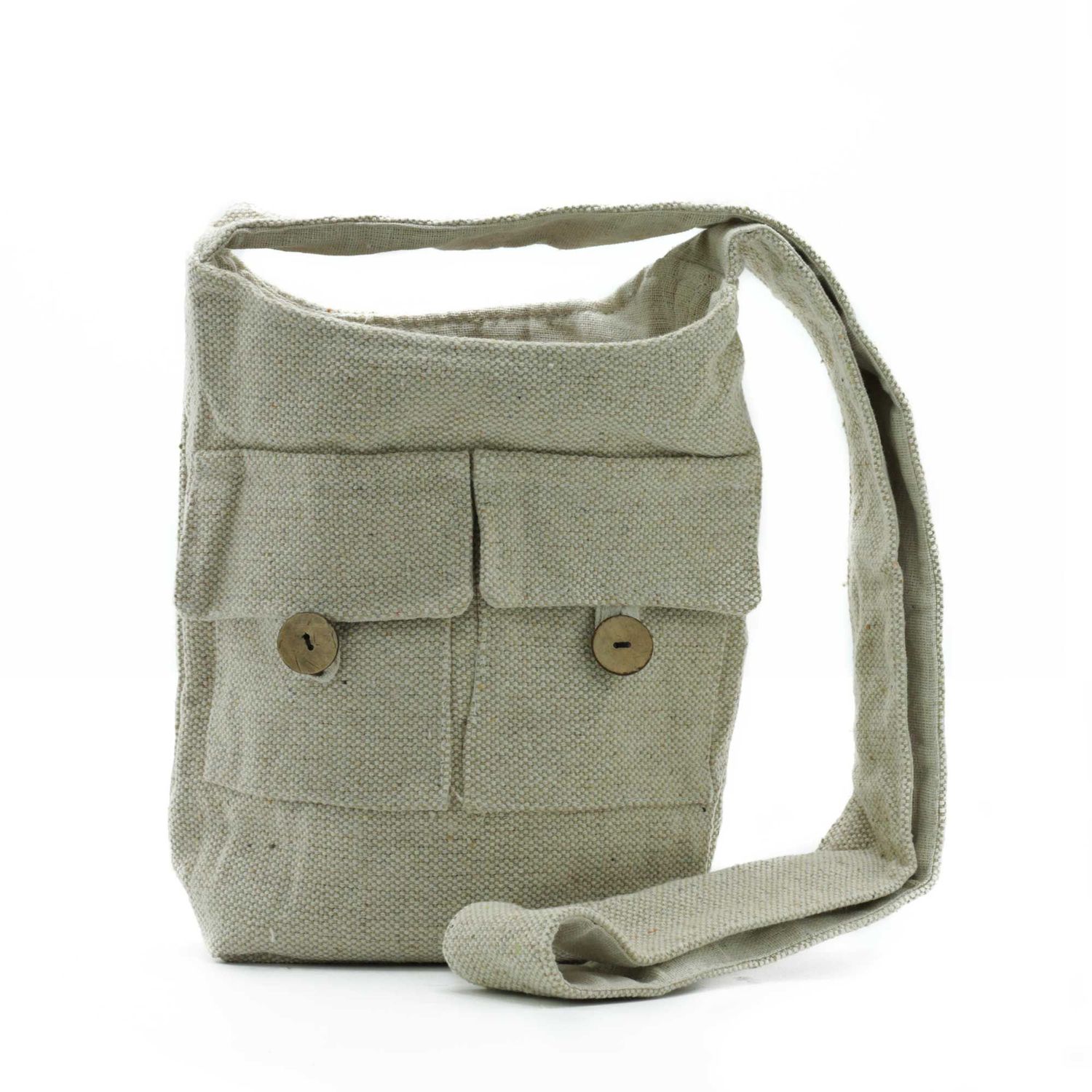 Natural Tones Two Pocket Bags - Natural - Medium Natural Tones Two Pocket Bags - Natural - Medium