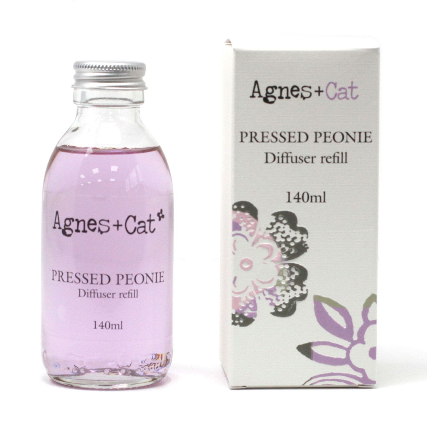 Agnes + Cat Reed Diffuser Refill - Pressed Peonies 150ml Agnes + Cat Reed Diffuser Refill - Pressed Peonies 150ml