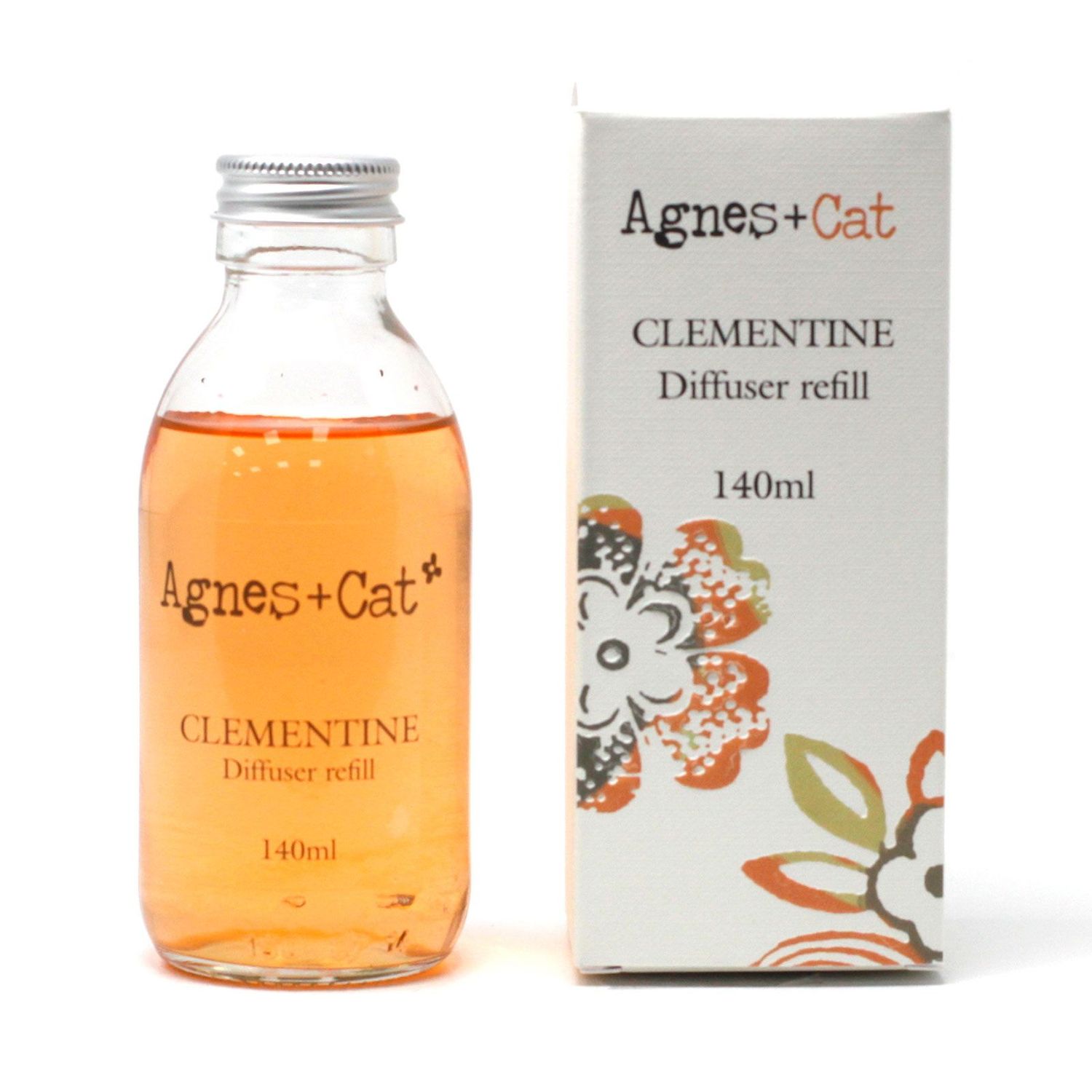 Agnes + Cat Reed Diffuser Refill - Clementine 150ml Agnes + Cat Reed Diffuser Refill - Clementine 150ml