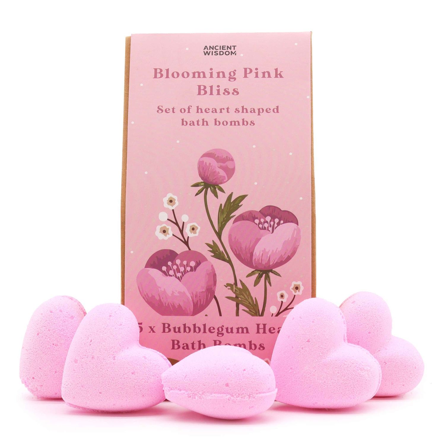 Blooming Pink Bliss Bath Heart Gift Set Blooming Pink Bliss Bath Heart Gift Set