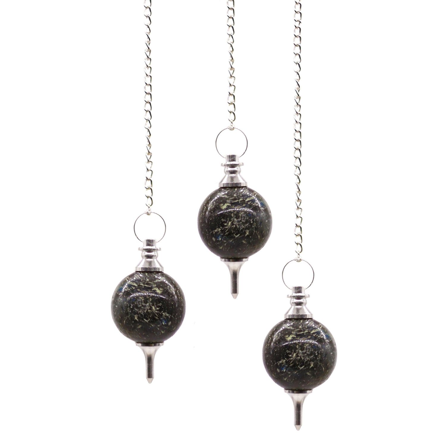 Sphere Pendulums - Labrodorite Sphere Pendulums - Labrodorite