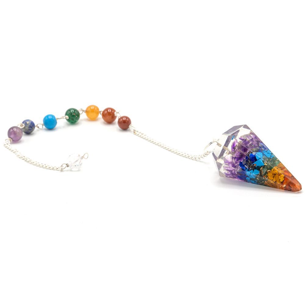 Orgonite Power Chakra Pendulum - Chakra Orgonite Power Chakra Pendulum - Chakra