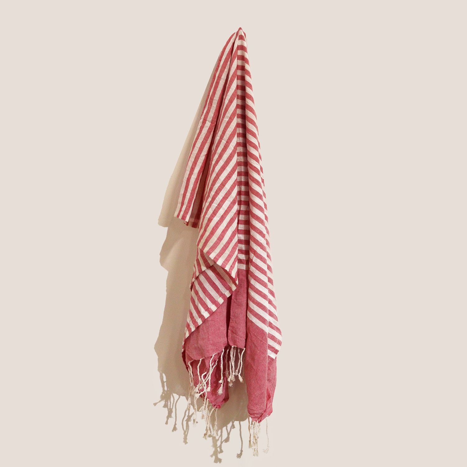 Cotton Pario Throw - 100x180 cm - Beach Towel/ Picnic Blanket - Hot Pink Cotton Pario Throw - 100x180 cm - Beach Towel/ Picnic Blanket - Hot Pink