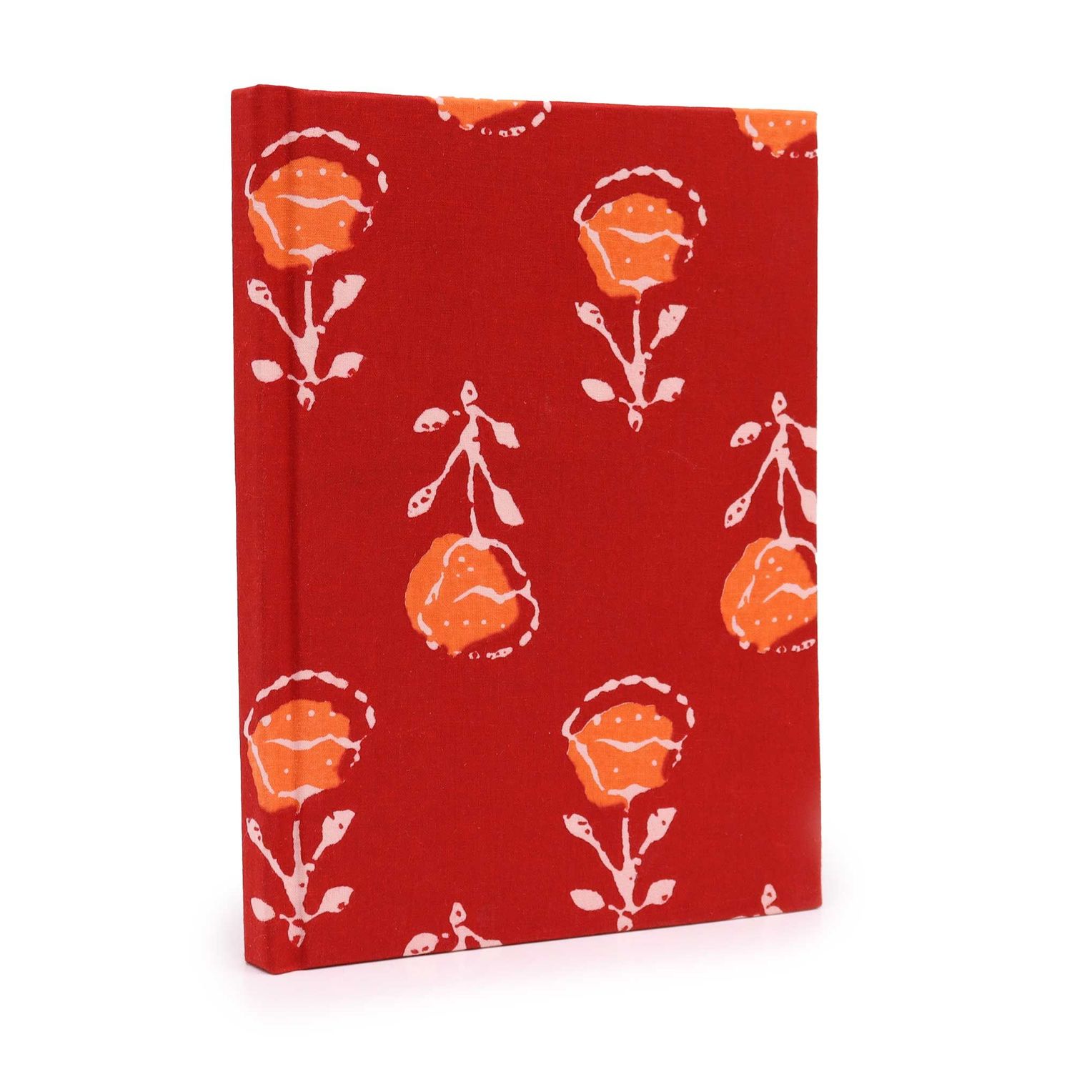 Cotton Bound Notebooks 20x15cm - 96 pages - Roses Cotton Bound Notebooks 20x15cm - 96 pages - Roses