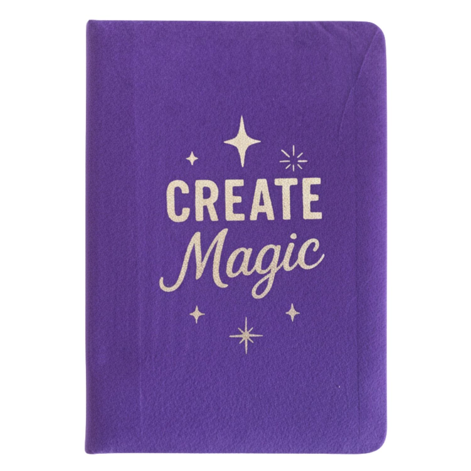 Purple Velvet Notebook - 80 pages - Create Magic Purple Velvet Notebook - 80 pages - Create Magic