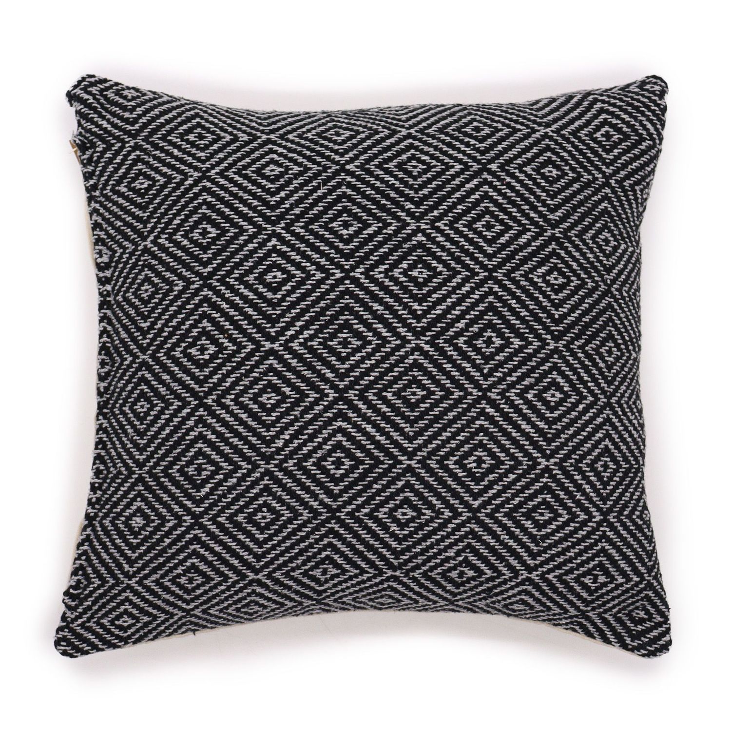 Classic Cushion Cover - Maze Black - 40x40cm Classic Cushion Cover - Maze Black - 40x40cm