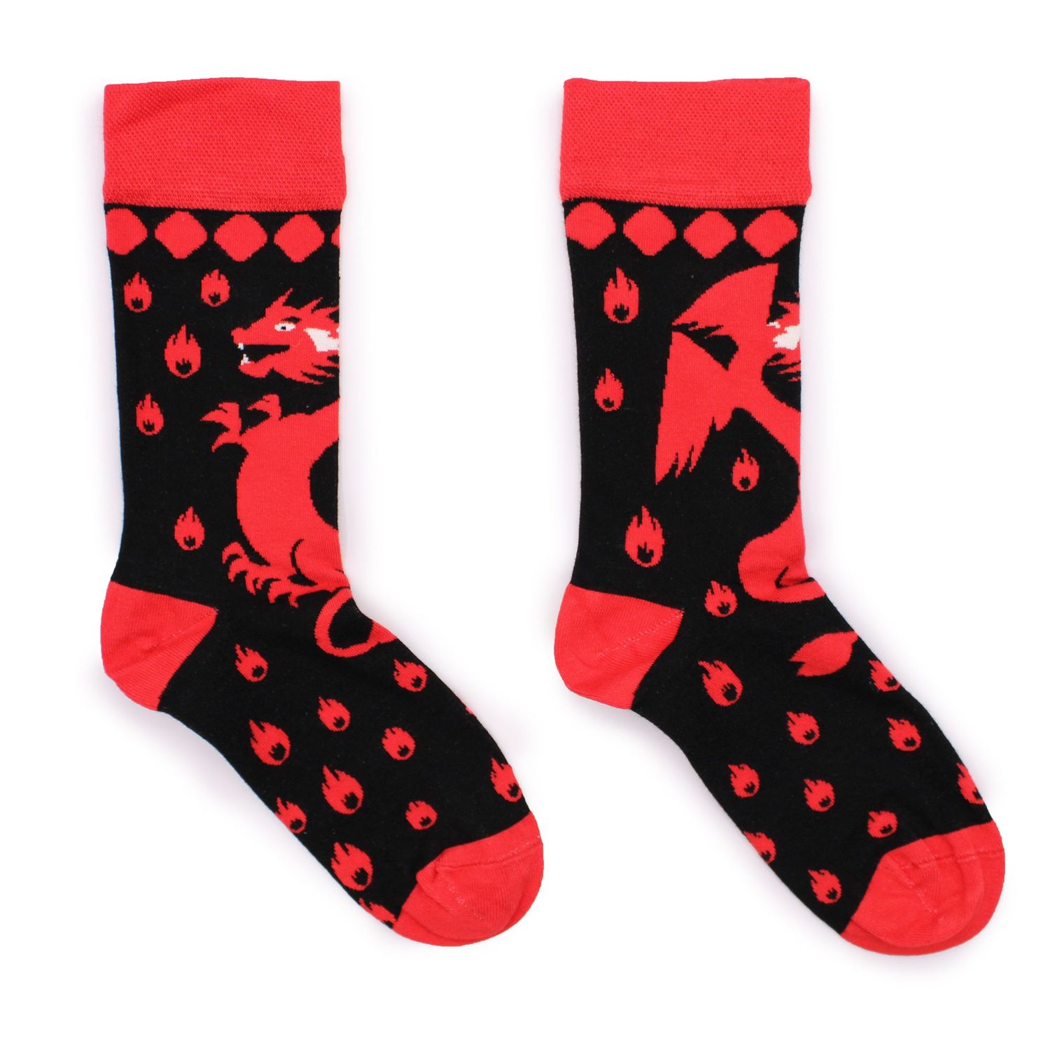 Hop Hare Bamboo Socks M/L - Red Dragons Hop Hare Bamboo Socks M/L - Red Dragons