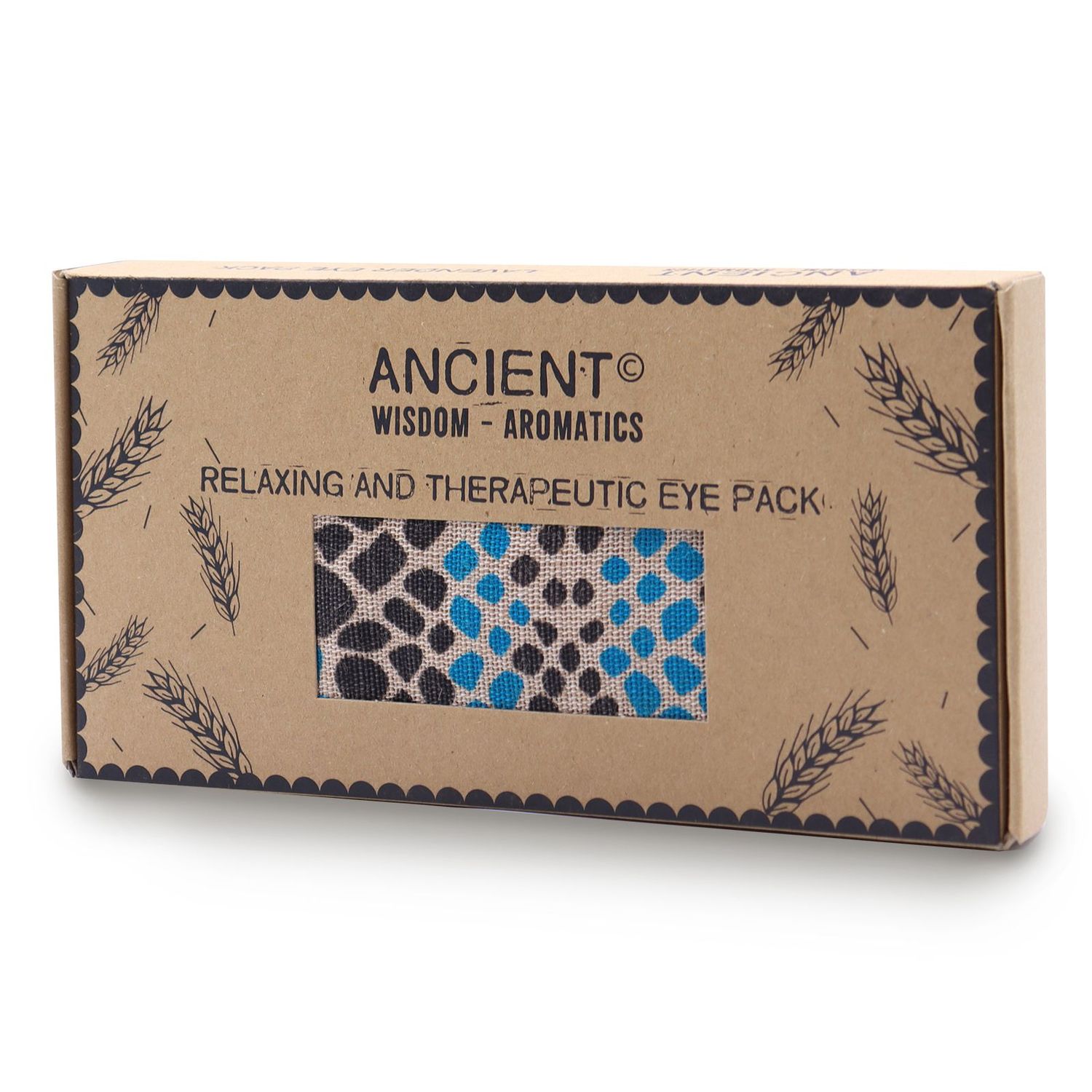 Lavender Natural Cotton and Juco Eye Pillow in Gift Box - Blue Viper Lavender Natural Cotton and Juco Eye Pillow in Gift Box - Blue Viper
