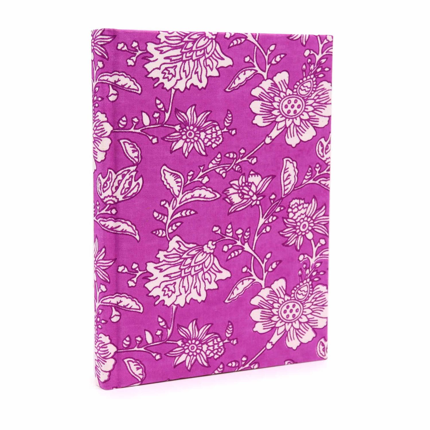 Cotton Bound Notebooks 20x15cm - 96 pages -Antique Fuchia Cotton Bound Notebooks 20x15cm - 96 pages -Antique Fuchia