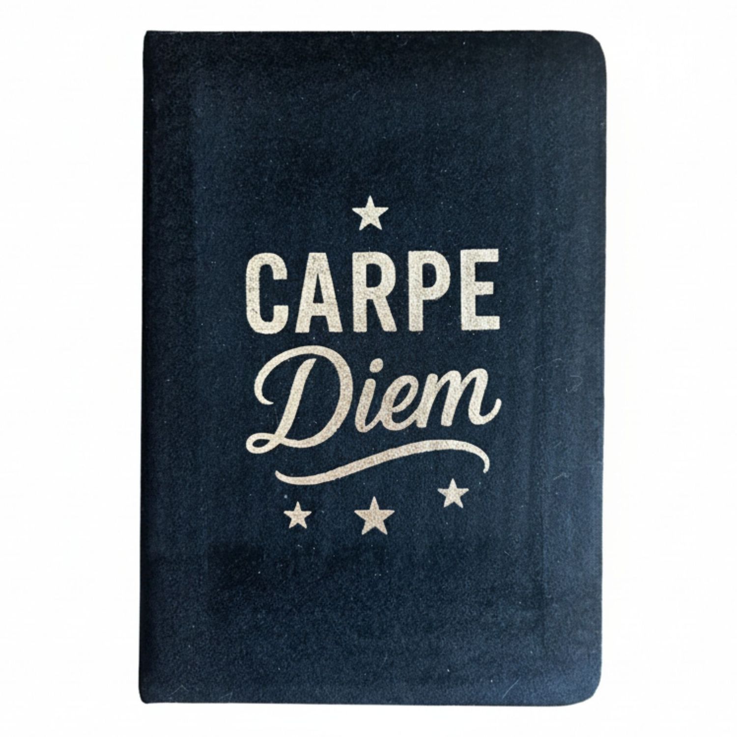Black Velvet Notebook - 80 pages - Carpe Diem Black Velvet Notebook - 80 pages - Carpe Diem