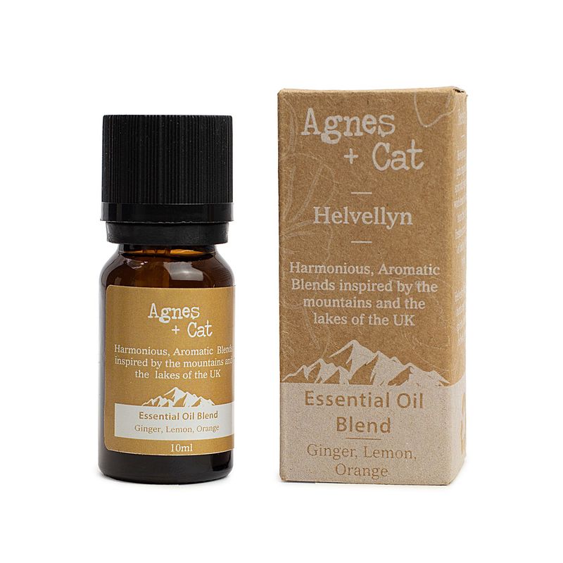Agnes + Cat Essential Oil Blend - Helvellyn - Ginger, Lemon & Orange Agnes + Cat Essential Oil Blend - Helvellyn - Ginger, Lemon & Orange