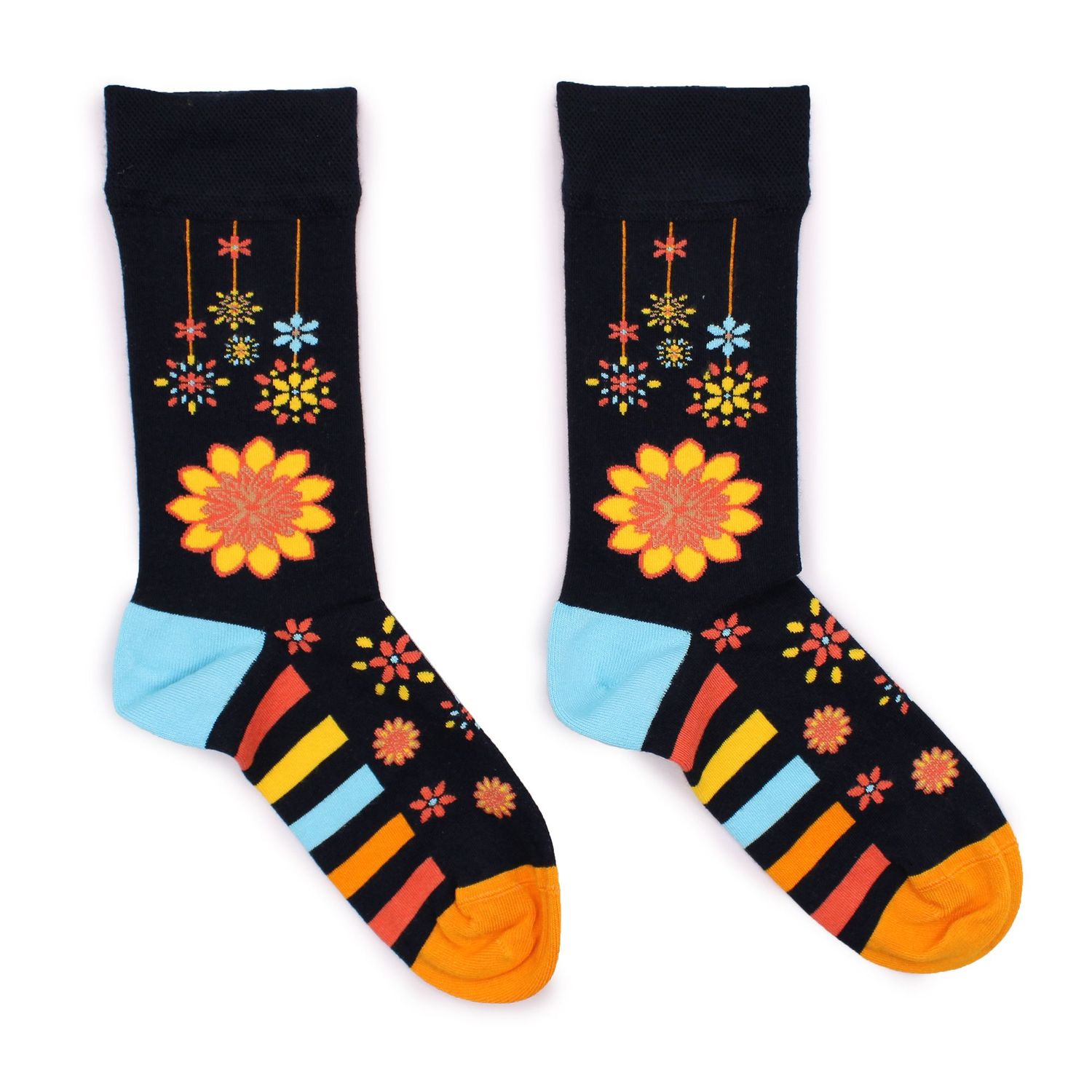 Hop Hare Bamboo Socks M/L - Mandala Flowers Hop Hare Bamboo Socks M/L - Mandala Flowers