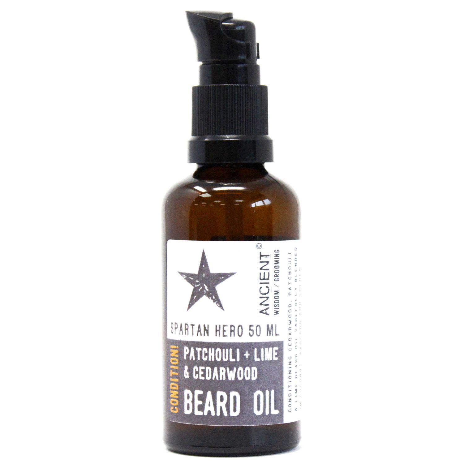 50ml Beard Oil - Spartan Hero - Condition! 50ml Beard Oil - Spartan Hero - Condition!