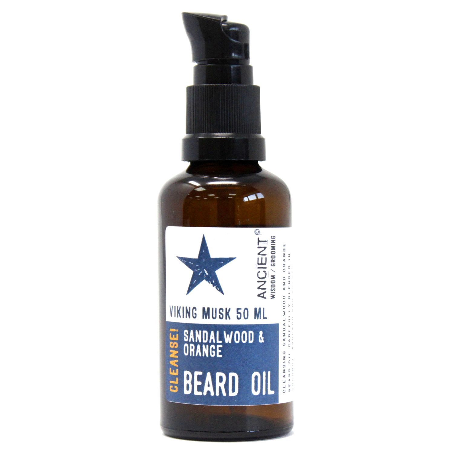 50ml Beard Oil - Viking Musk - Cleanse! 50ml Beard Oil - Viking Musk - Cleanse!