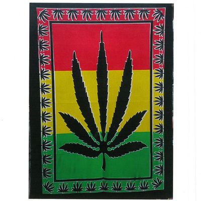 Cotton Wall Art - Herbal Leaf Cotton Wall Art - Herbal Leaf