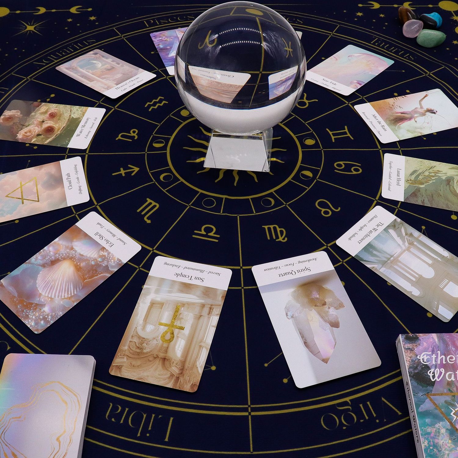 Tarot Reading Cloth - Zodiac Tarot Reading Cloth - Zodiac