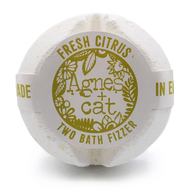 Agnes + Cat Bath Fizzer - Fresh Citrus Agnes + Cat Bath Fizzer - Fresh Citrus